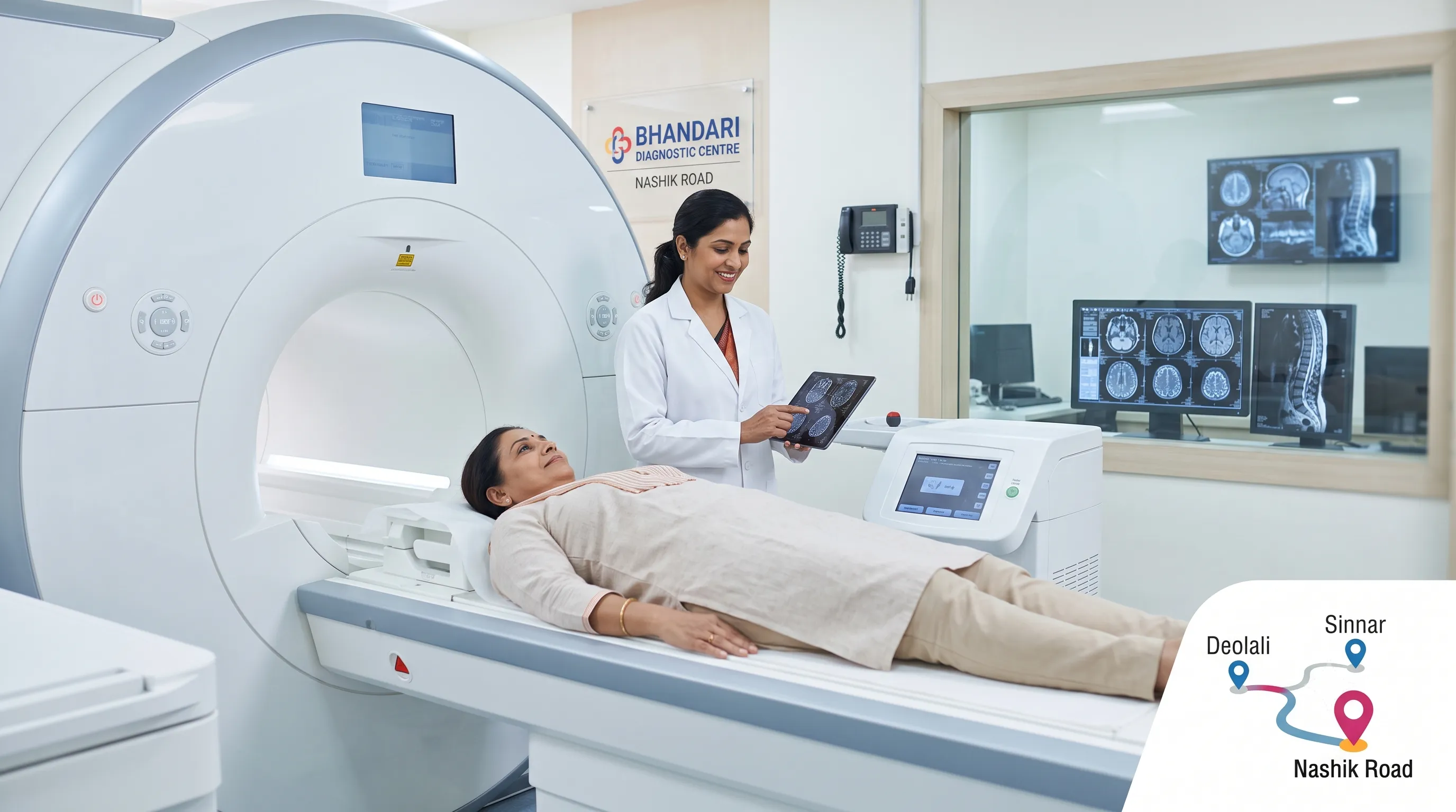 MRI Centre in Nashik Road for Patients from Deolali and Sinnar